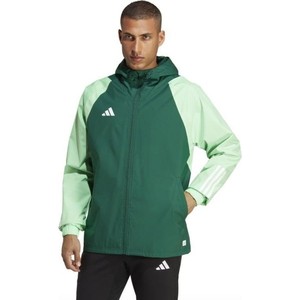 Zielona kurtka Adidas w sportowym stylu krótka