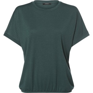 Zielony t-shirt Opus z tkaniny