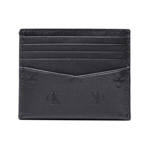 Calvin Klein Jeans Etui na karty kredytowe Monogram Soft Cardcase 10Cc Aop K50K510434 Czarny