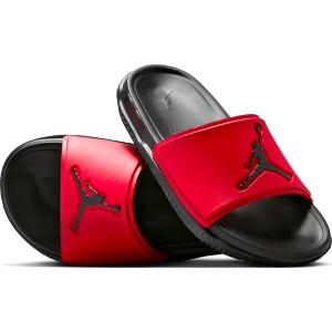 Czerwone klapki Jordan