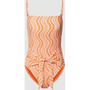 Pomarańczowy strój kąpielowy Seafolly w młodzieżowym stylu