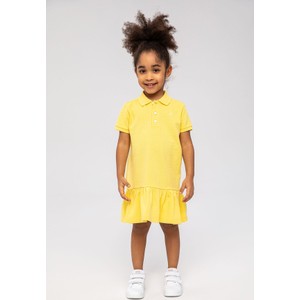 Żółta sukienka dziewczęca Minoti