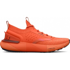 Pomarańczowe buty sportowe Under Armour sznurowane w sportowym stylu