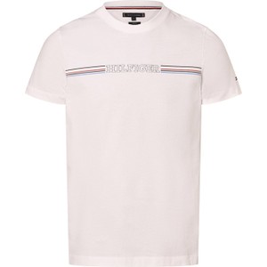 T-shirt Tommy Hilfiger w młodzieżowym stylu z dżerseju z krótkim rękawem
