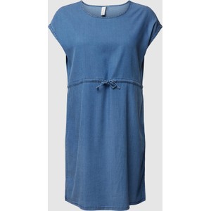 Niebieska sukienka Only mini z krótkim rękawem