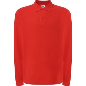 Czerwona koszulka z długim rękawem JK Collection z długim rękawem w stylu casual