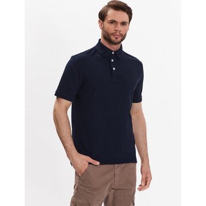Koszulka polo Blauer Usa z krótkim rękawem w stylu casual
