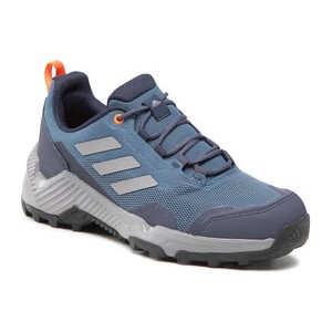 Niebieskie buty trekkingowe Adidas Performance sznurowane