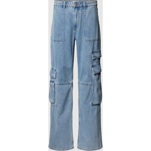 Granatowe jeansy EDITED