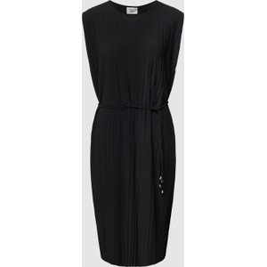 Sukienka S.Oliver Black Label mini bez rękawów z okrągłym dekoltem