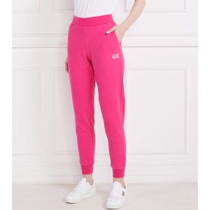 Różowe spodnie sportowe Emporio Armani