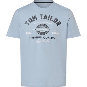 T-shirt Tom Tailor w stylu vintage z krótkim rękawem z bawełny