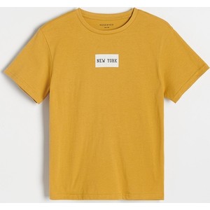 Żółta koszulka dziecięca Reserved