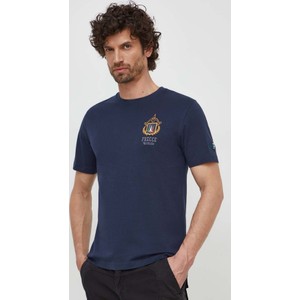 Granatowy t-shirt Aeronautica Militare