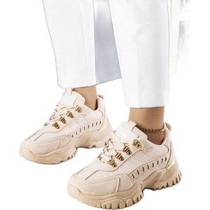 Buty sportowe BM z płaską podeszwą w sportowym stylu
