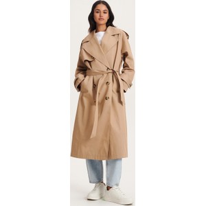 Płaszcz Reserved w stylu casual oversize bez kaptura