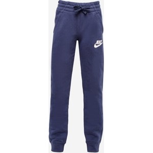 Niebieskie spodnie sportowe Nike