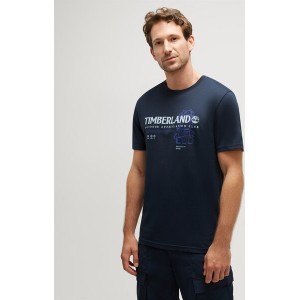 T-shirt Timberland z krótkim rękawem z bawełny