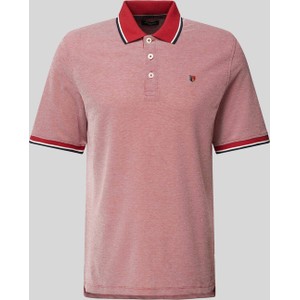 Różowy t-shirt Jack & Jones z bawełny w stylu casual