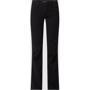 Czarne jeansy Mavi Jeans z bawełny w street stylu