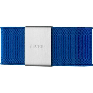 Niebieski portfel męski Secrid
