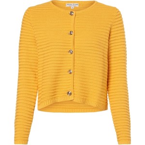 Żółty sweter Marie Lund z bawełny