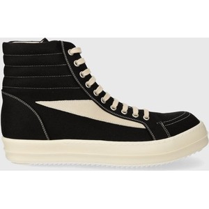 Rick Owens trampki Woven Shoes Vintage High Sneaks męskie kolor czarny DU01D1810.NDKLVS.911