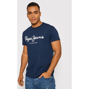 Niebieski t-shirt Pepe Jeans