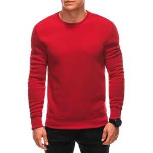 Czerwona bluza Edoti w stylu casual