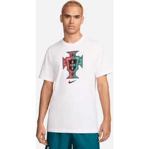 T-shirt Nike z nadrukiem w młodzieżowym stylu z bawełny