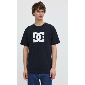 T-shirt DC Shoes z krótkim rękawem z nadrukiem w młodzieżowym stylu
