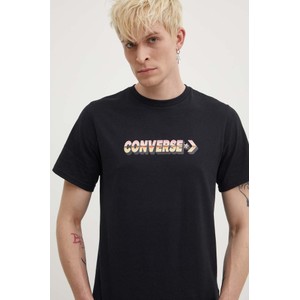 T-shirt Converse z nadrukiem z krótkim rękawem