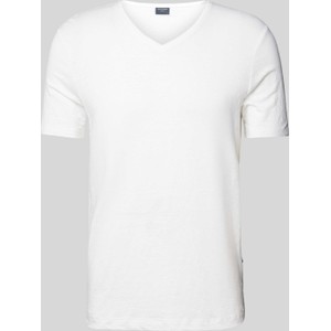 T-shirt Olymp Level Five z krótkim rękawem w stylu casual z bawełny
