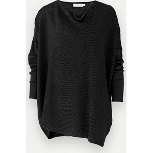 Czarny sweter Molton z wełny w stylu casual