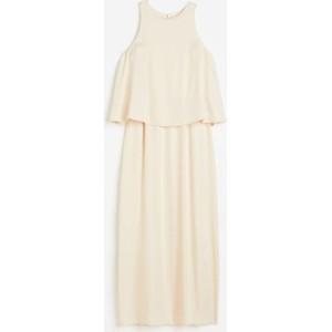 Sukienka H & M bez rękawów z tkaniny prosta