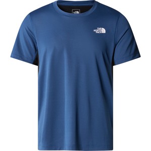Niebieski t-shirt The North Face z tkaniny