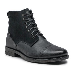Czarne buty zimowe Levis w stylu casual