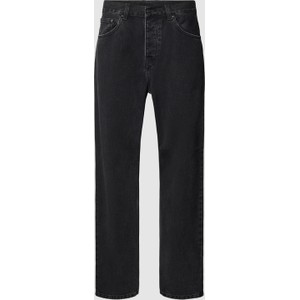 Czarne jeansy Carhartt WIP z bawełny w stylu casual