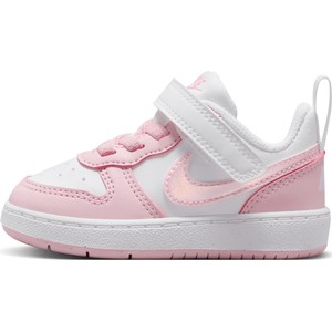 Różowe buciki niemowlęce Nike na rzepy