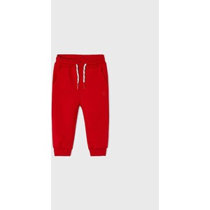 Czerwone spodnie dziecięce Mayoral dla chłopców