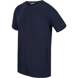 Niebieski t-shirt Regatta z krótkim rękawem