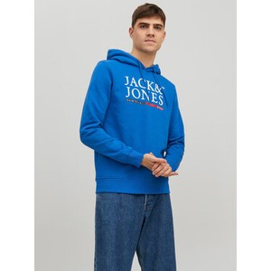 Niebieska bluza Jack & Jones w młodzieżowym stylu