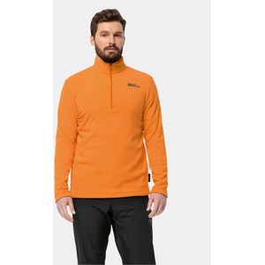 Pomarańczowa bluza Jack Wolfskin z polaru