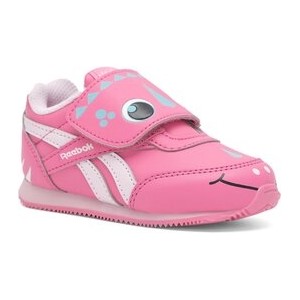 Różowe buty sportowe dziecięce Reebok na rzepy