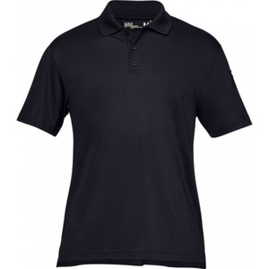 Czarna koszulka polo Under Armour z krótkim rękawem w stylu casual
