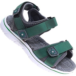 Zielone buty dziecięce letnie Pantofelek24 dla chłopców na rzepy
