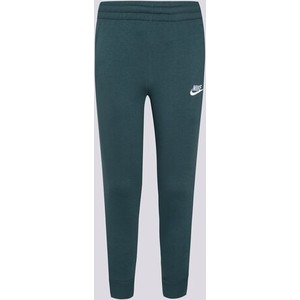 Zielone spodnie dziecięce Nike dla chłopców