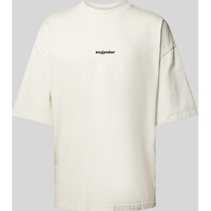 T-shirt Pegador z bawełny z krótkim rękawem z nadrukiem