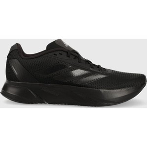 Czarne buty sportowe Adidas Performance w sportowym stylu duramo
