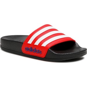 Czerwone buty dziecięce letnie Adidas dla chłopców